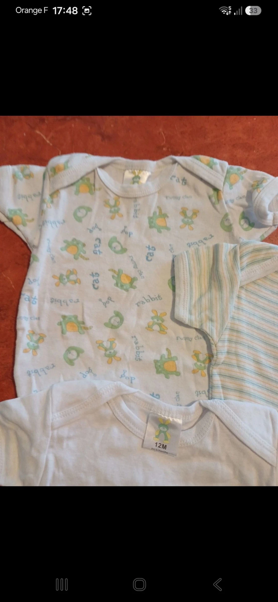 Lot van 3 baby body's maat 12 maanden – photo 4